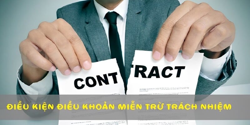 Nhà cái được miễn trừ trách nhiệm theo quy định điều kiện điều khoản