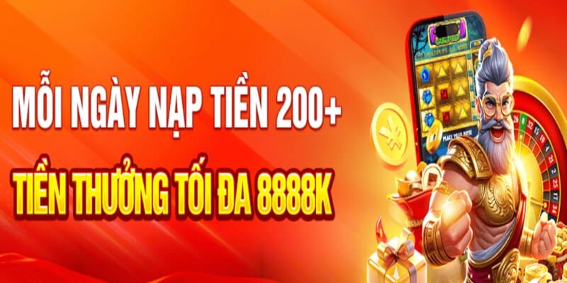 Nạp tiền tặng đến 200+