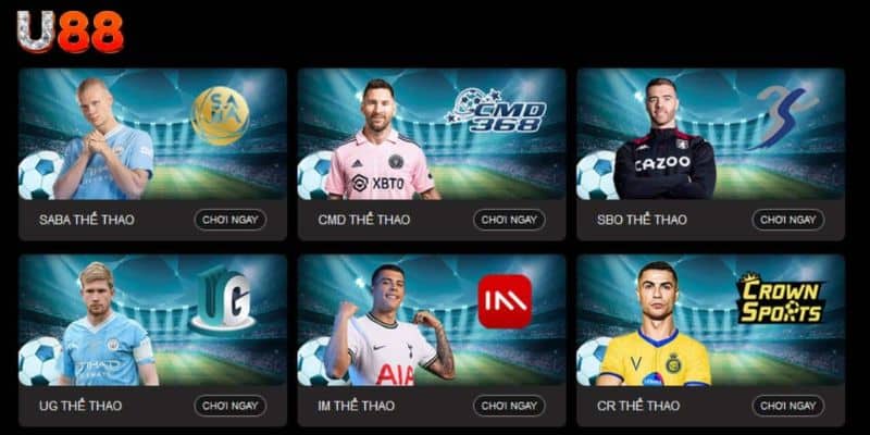 Một số sảnh cược thể thao siêu hot trong năm 2024