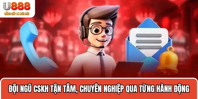 Đội ngũ CSKH tận tâm, chuyên nghiệp qua từng hành động