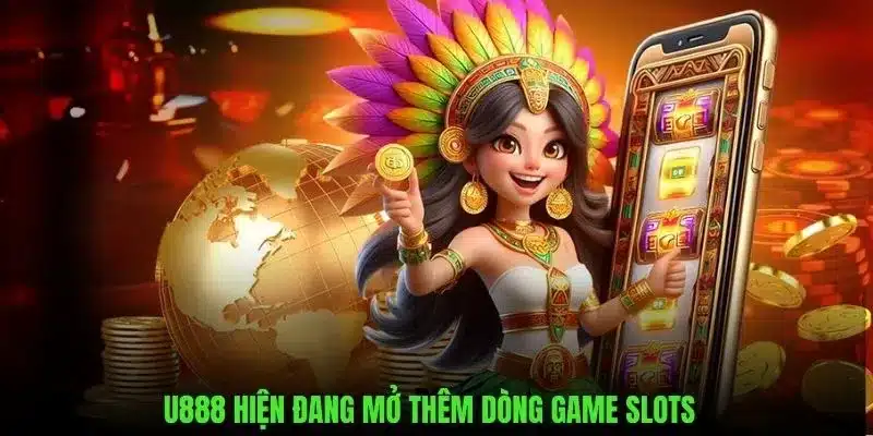 Hệ thống mở thêm dòng game slots với jackpot khủng