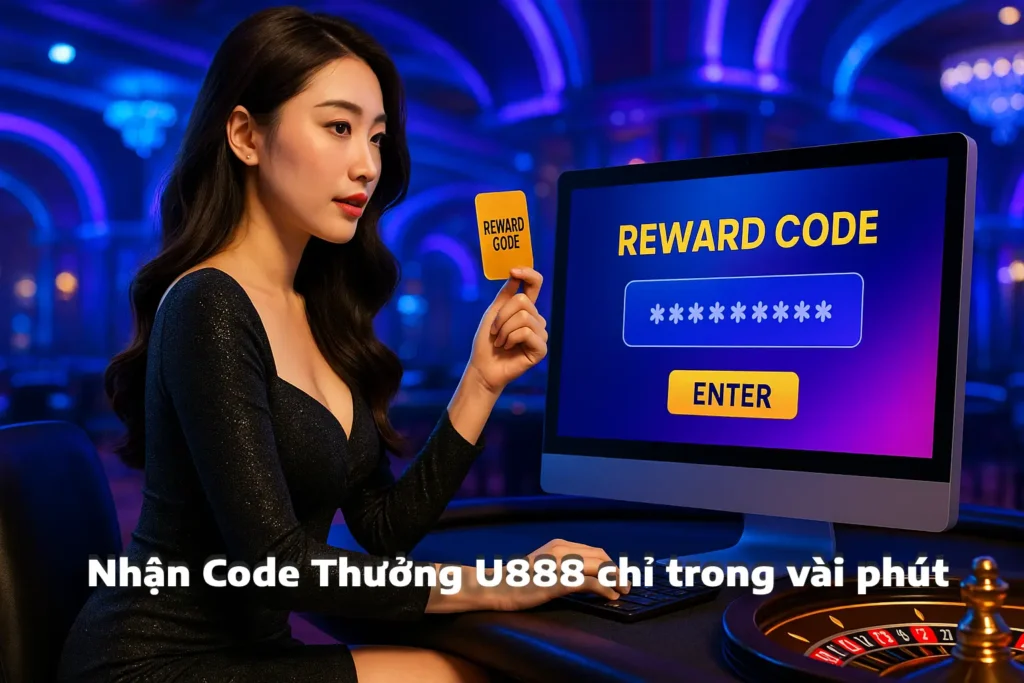 Nhận Code Thưởng U888 chỉ trong vài phút