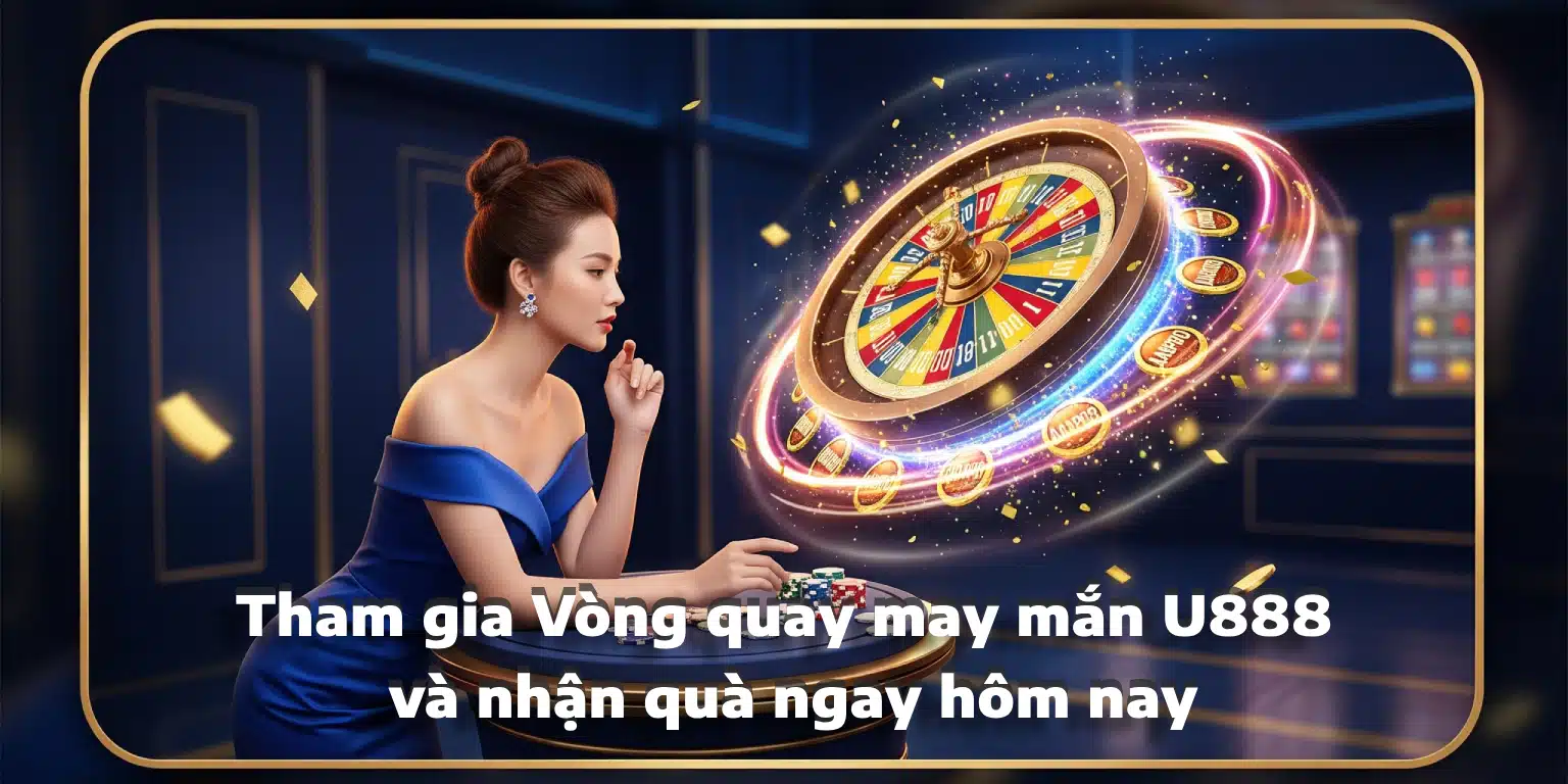 Tham gia Vòng quay may mắn U888 và nhận quà ngay hôm nay